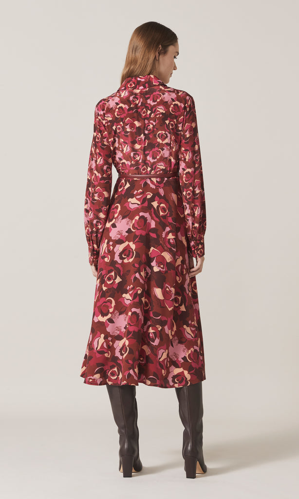 Rosa Mista Dress Magenta