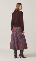 Arabella Floral Applique Knit Aoud