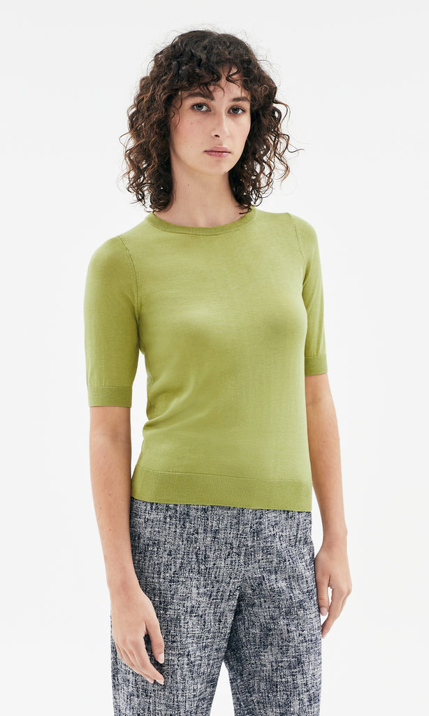 Selene S/S Pullover Pear