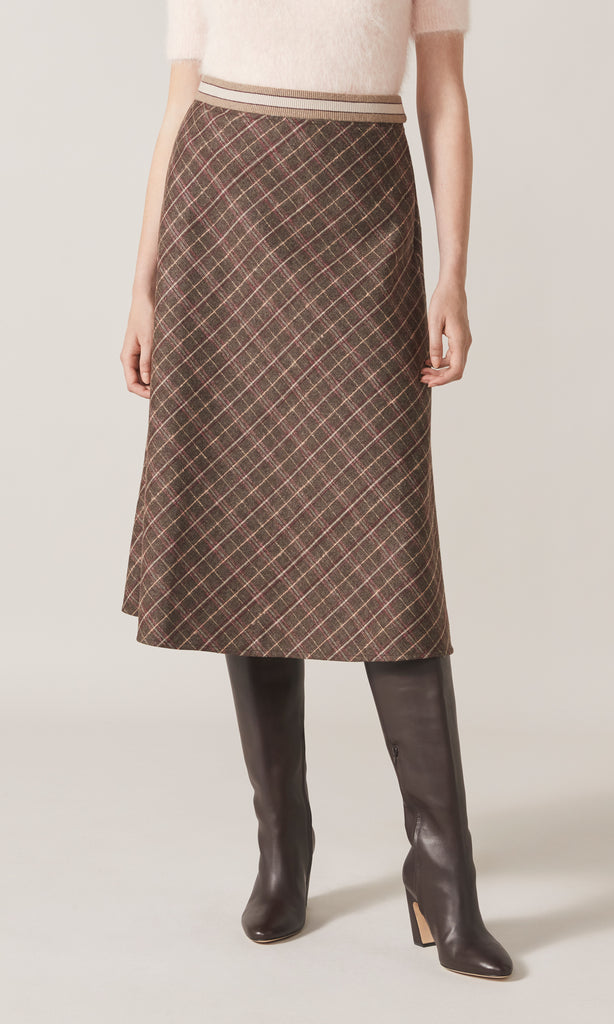 Dunst Bias Skirt Hazel