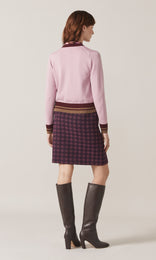 Kirkcaldy Vee Cardigan Pink