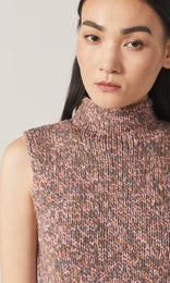 York Sleeveless Knit Pink