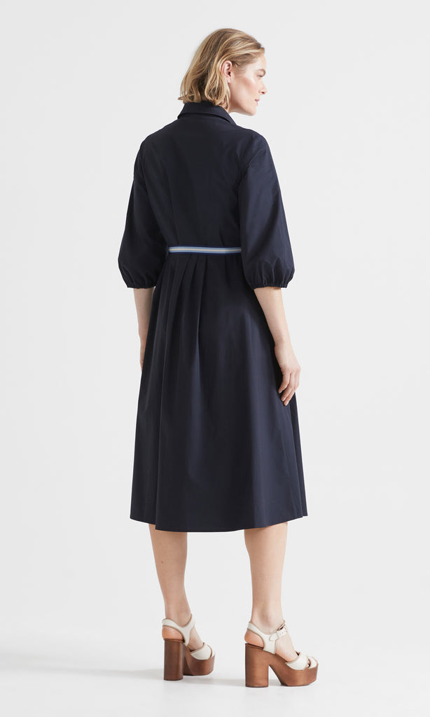 Parigi Shirt Dress Navy