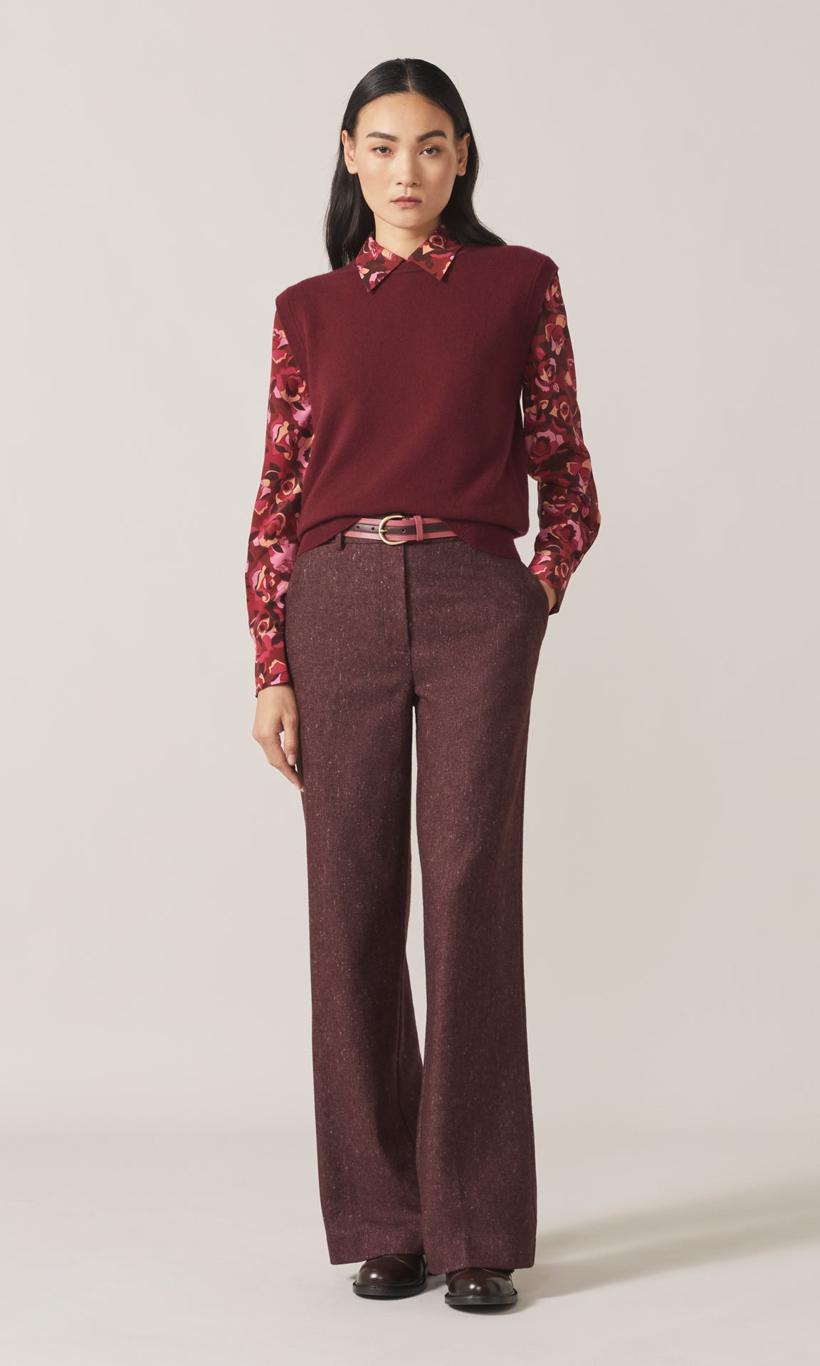 Bankbrae Trousers Dark Pink