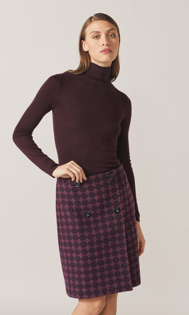 Clevedon Skirt Mulberry
