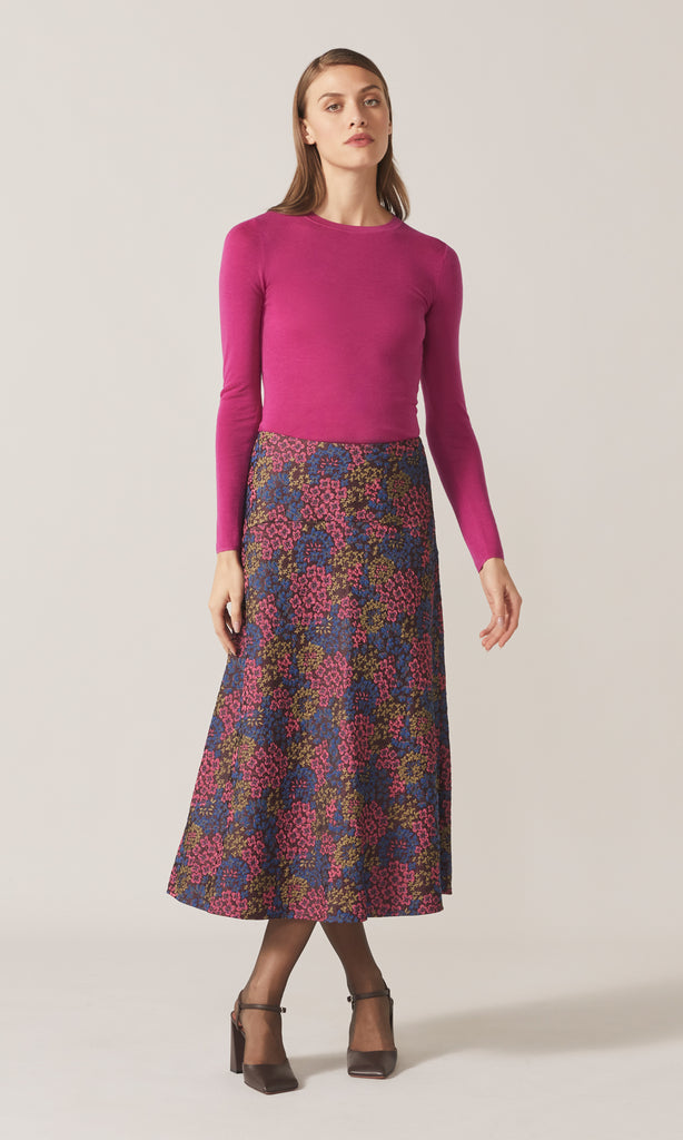 Bosco Skirt  Dark Plum