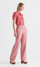 San Remo relaxed Pant  Poppy