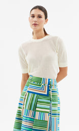 Imperia S/Sleeve Crew Ivory