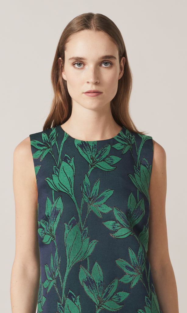 Foglia S/less Shift Emerald