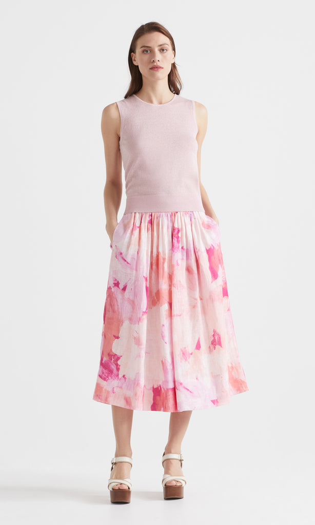 Preont Skirt Fuchsia