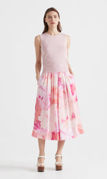 Preont Skirt Fuchsia