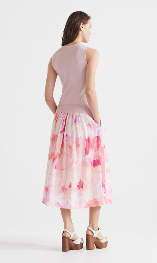 Preont Skirt Fuchsia