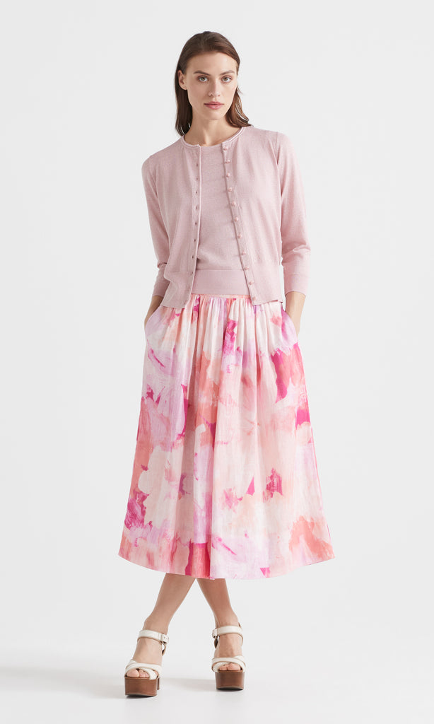 Hadley Cardigan Light Pink