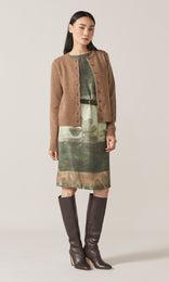 Balloch Crew Cardigan Camel