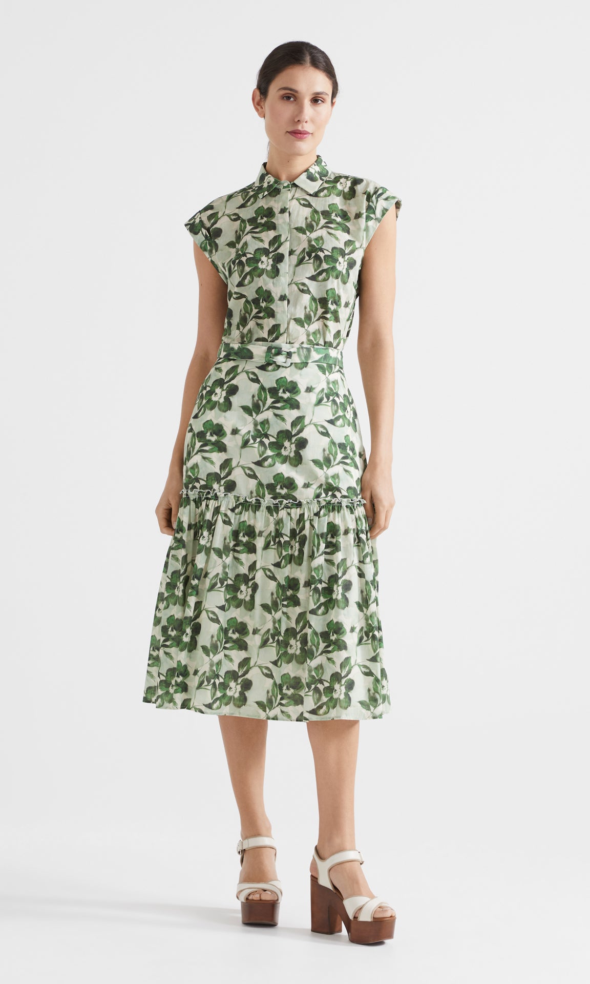 Fresca Belted Skirt Ioden