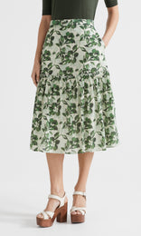 Fresca Belted Skirt Ioden