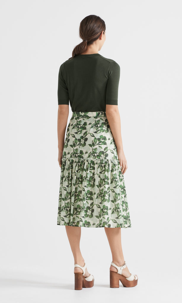 Fresca Belted Skirt Ioden