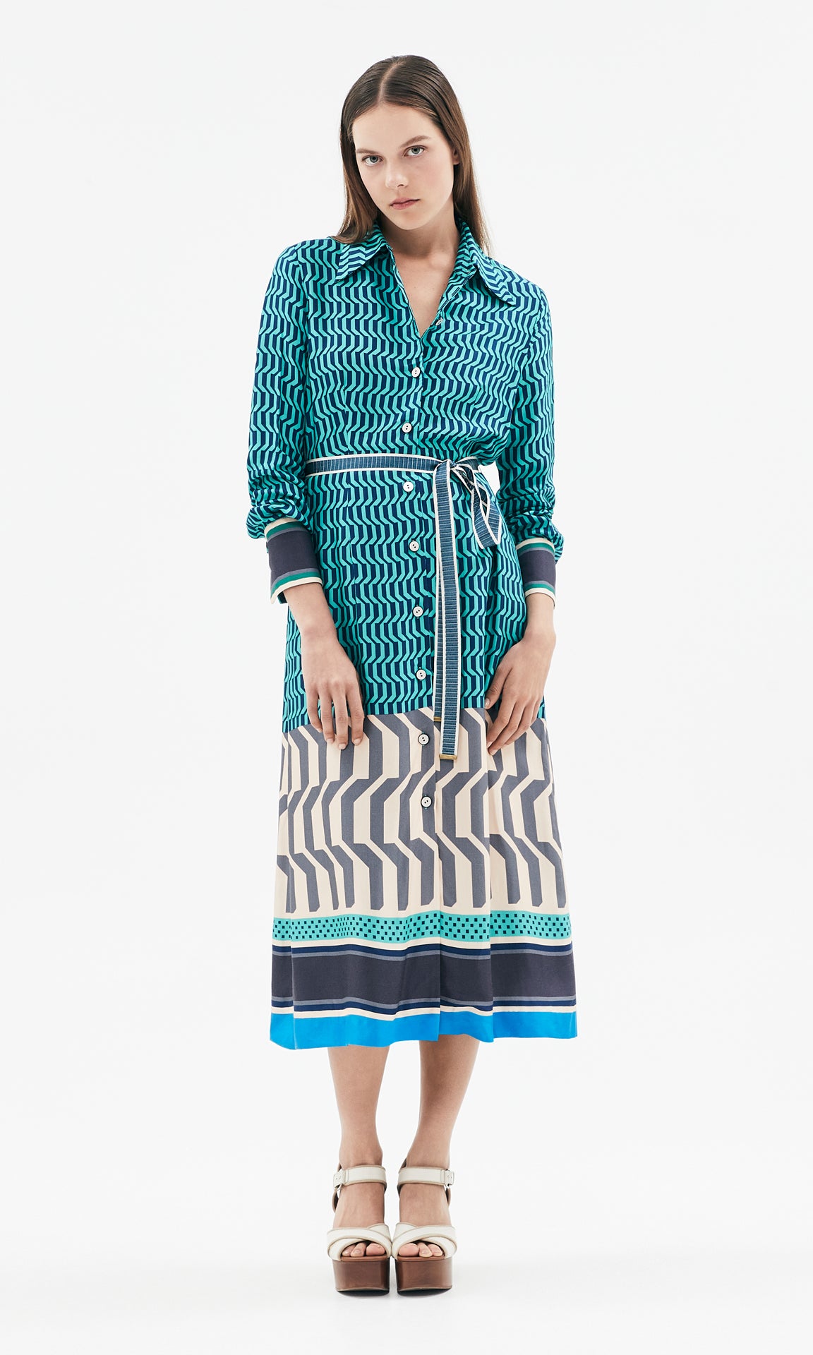 PRE-ORDER Amalfi Dress Petrol