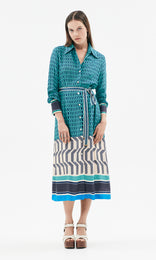 Amalfi Dress Petrol