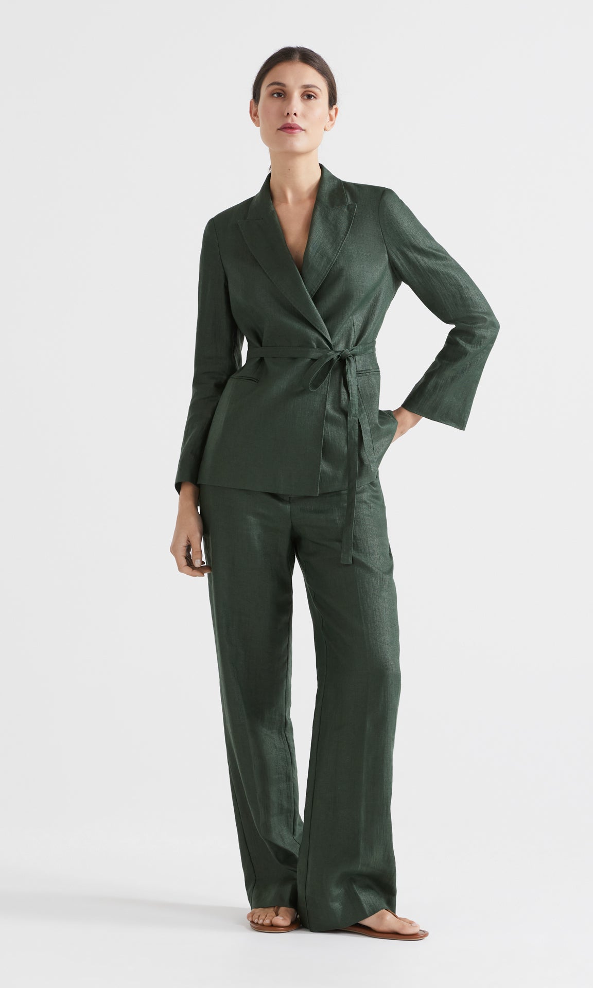 Lucida wrap Jacket Botanical