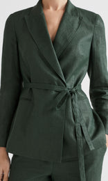Lucida wrap Jacket Botanical
