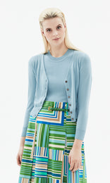 Rapallo Cardigan Periwinkle