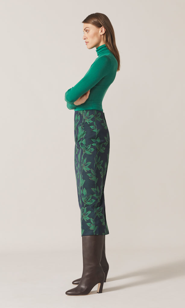 Foglia Skirt Emerald