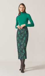 Foglia Skirt Emerald