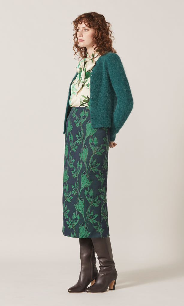 Jardin Tie Blouse Mint