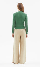 Imperial Vee Cardigan Fern