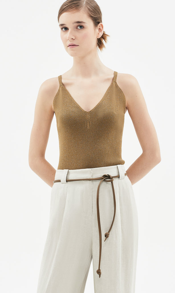 Isola Knit Top Bronze