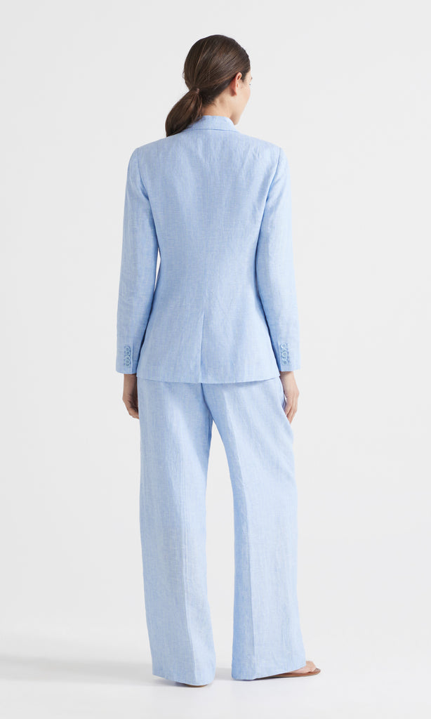 Darcy DB Jacket Chambray Blue