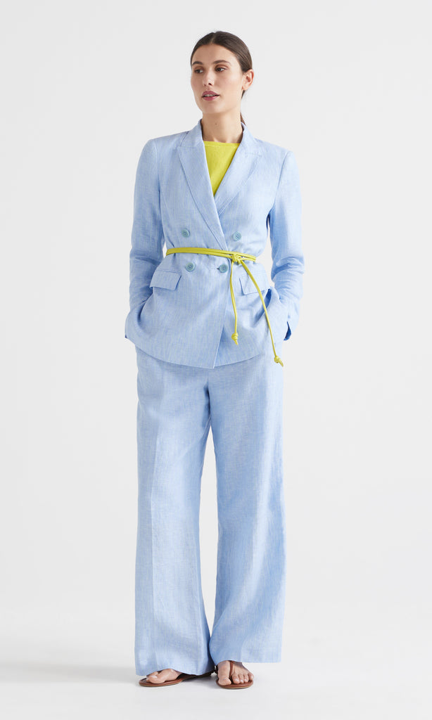 Darcy Pant  Chambray Blue