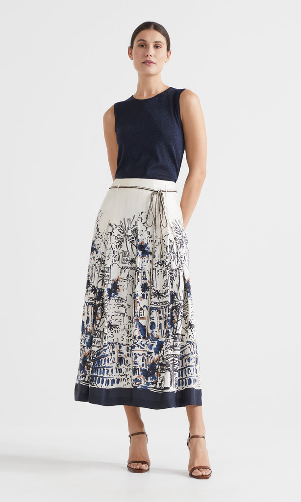 Hadley Sleeveless Navy