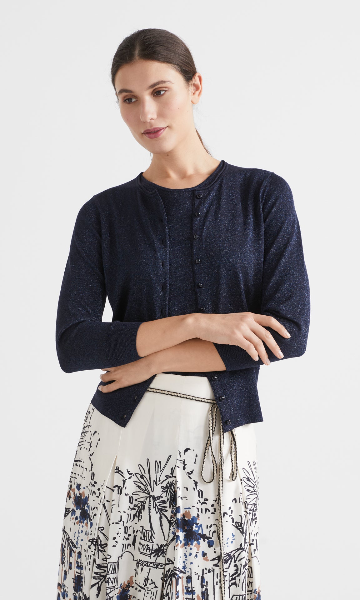 Hadley Cardigan Navy