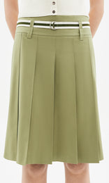 Allegria Pleated Skirt Sage