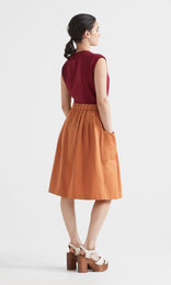 Florent Knit Vest Cherry