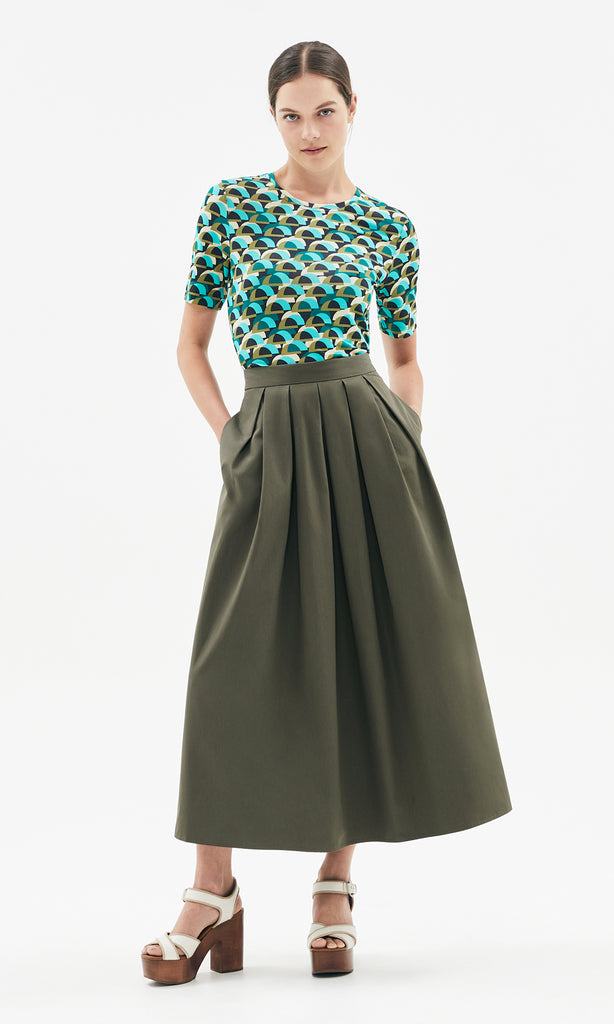 Minerva Skirt Khaki