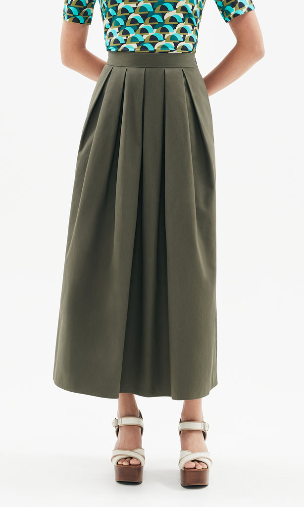 Minerva Skirt Khaki