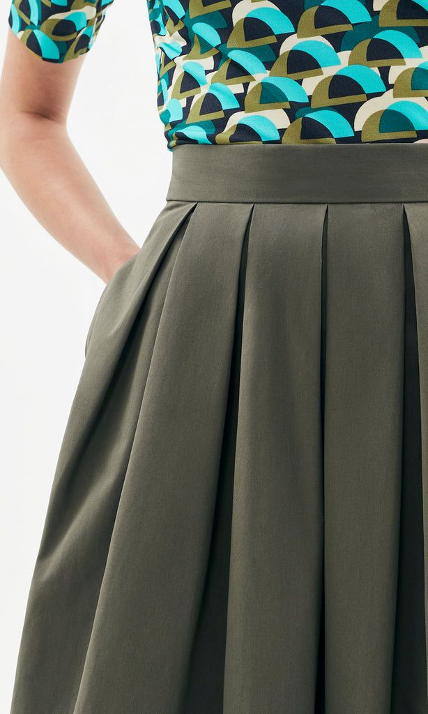 Minerva Skirt Khaki