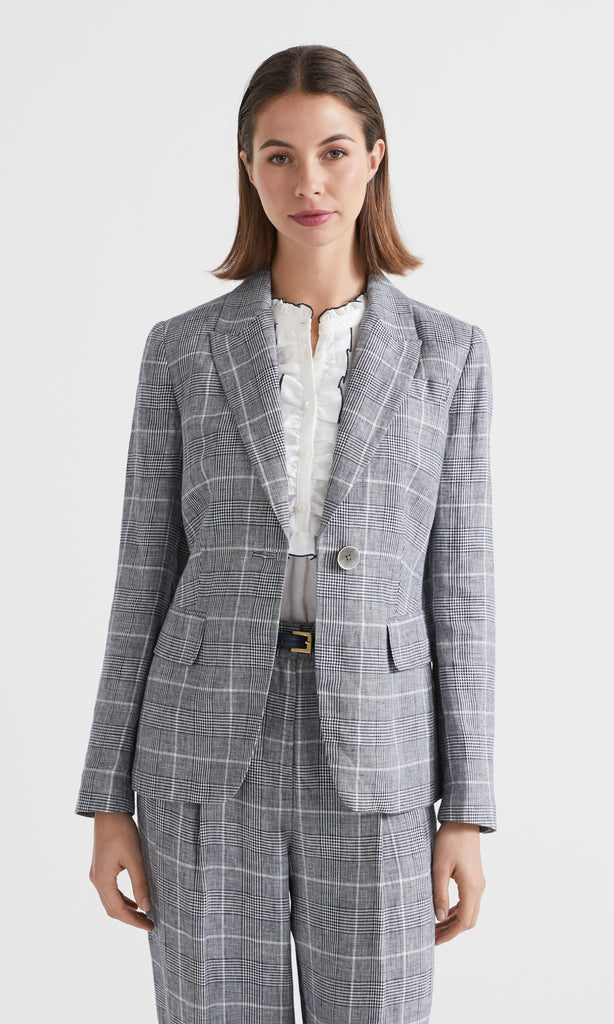 Galway Single button Jacket Navy