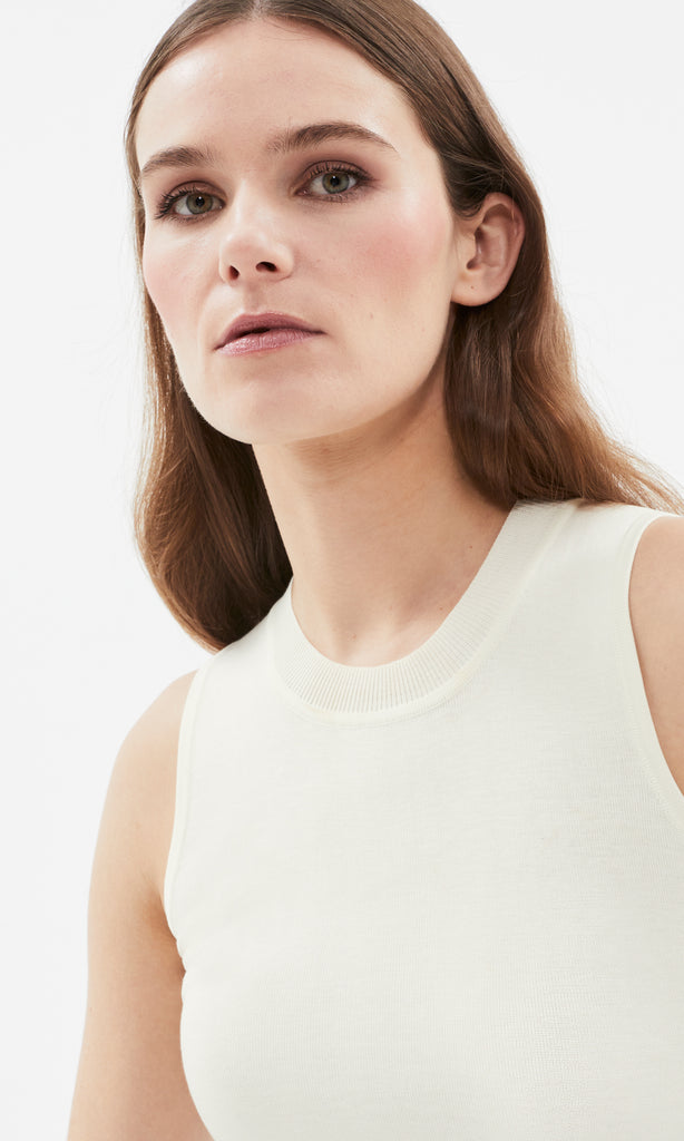 Rapallo Tank Ivory