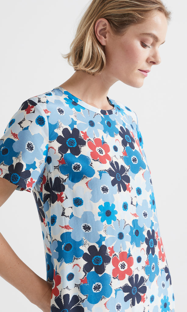 Hana Dress Indigo