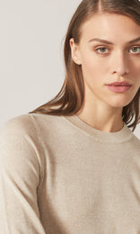 Apsley LS Crew Cream