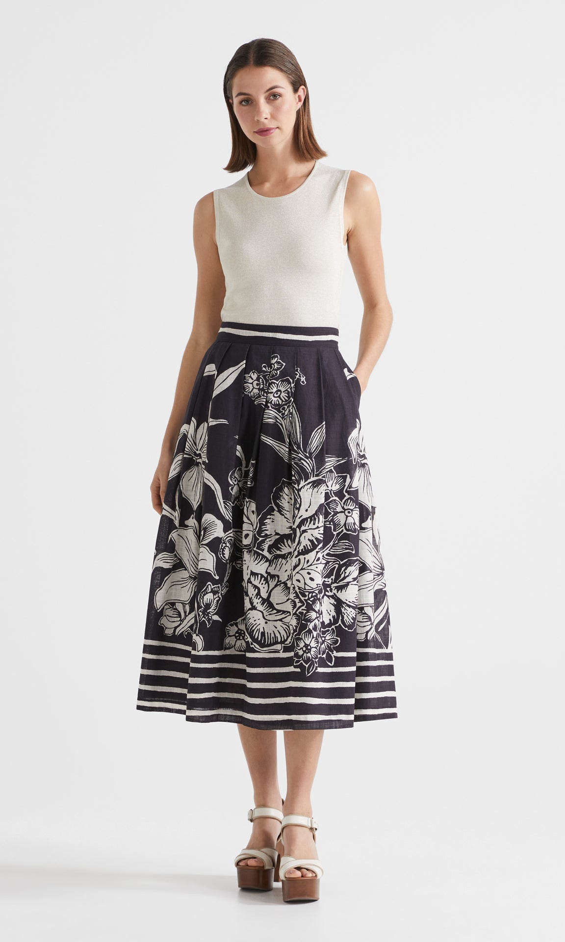 Vaso Skirt Black