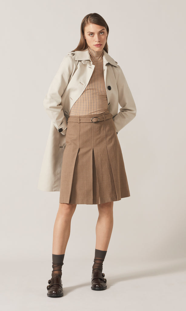 Henderson Long Coat  Biscuit