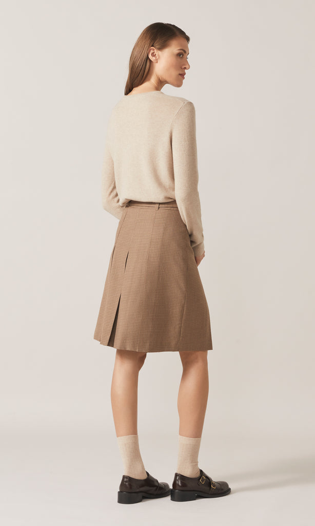 Lytton LS Vee Knit Birch