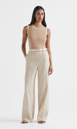Vera Sleeveless Natural/Ivory