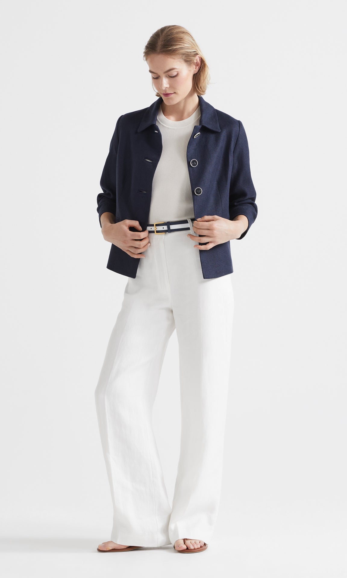 Cernobbio Relaxed Jacket Navy