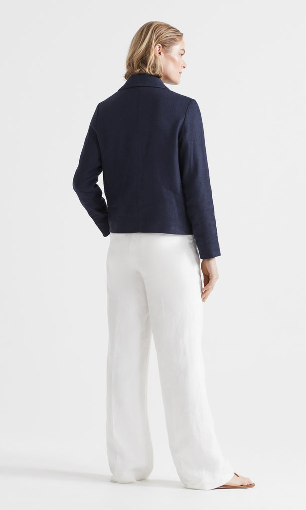 Cernobbio Relaxed Jacket Navy